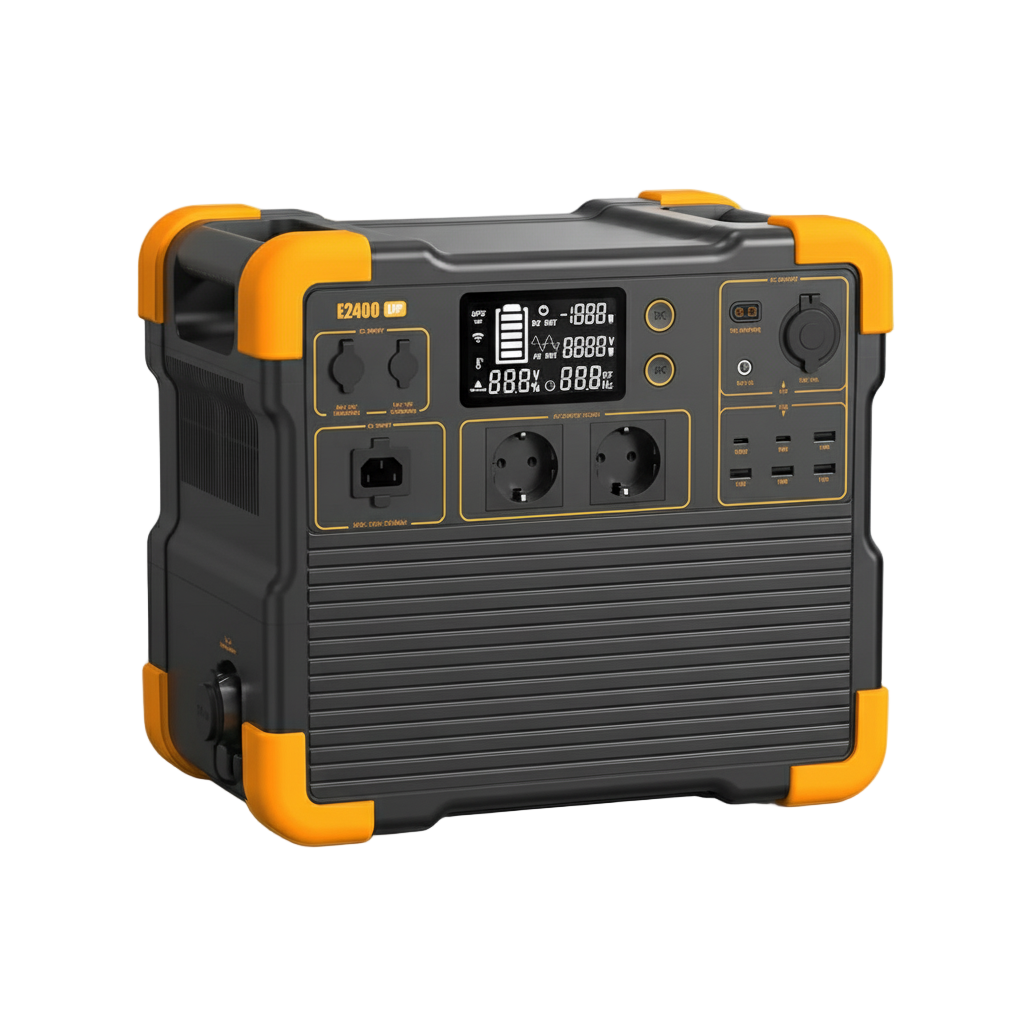 E2400LFP | Estación de Energía Portátil 2400W — 2048Wh (LiFePO4)