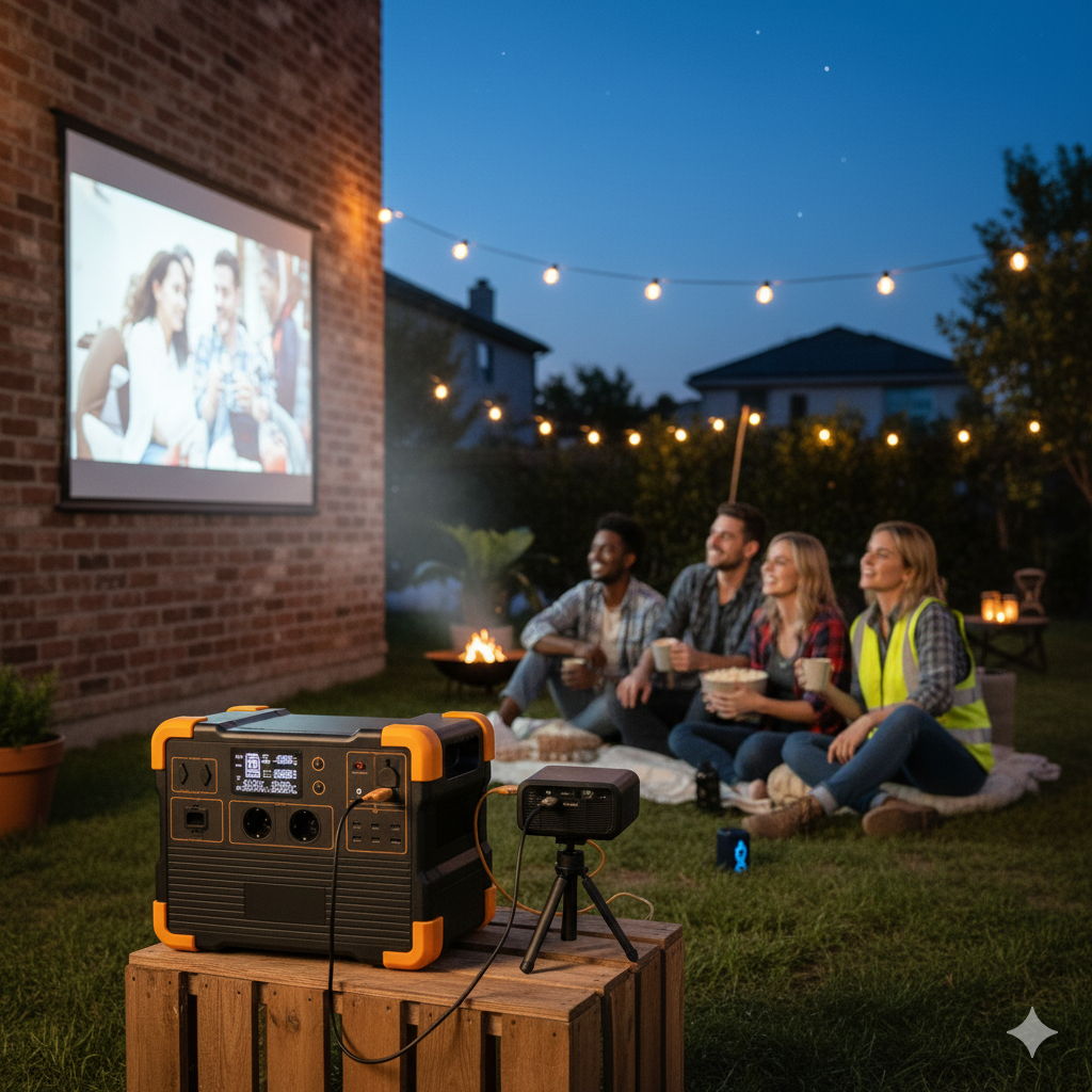 E2400LFP | Estación de Energía Portátil 2400W — 2048Wh (LiFePO4)