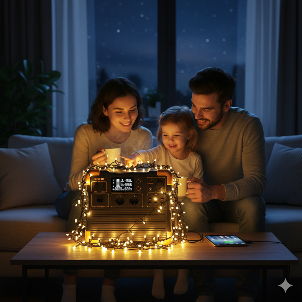 E3600LFP | Estación de Energía Portátil 3600W — 3072Wh (LiFePO4)