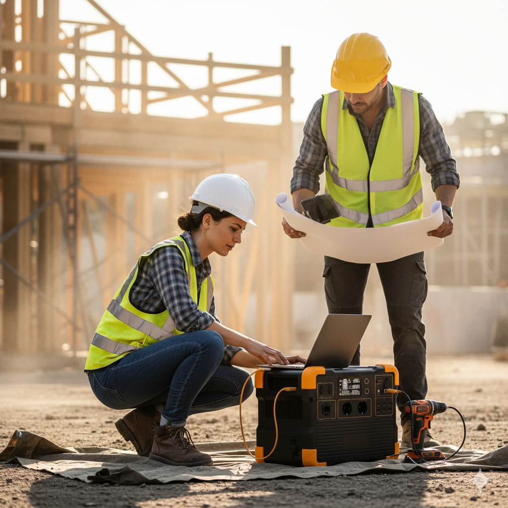 E3600LFP | Estación de Energía Portátil 3600W — 3072Wh (LiFePO4)