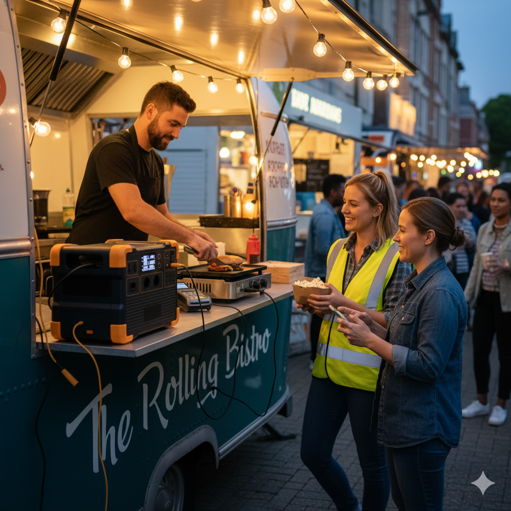 E2400LFP | Estación de Energía Portátil 2400W — 2048Wh (LiFePO4)